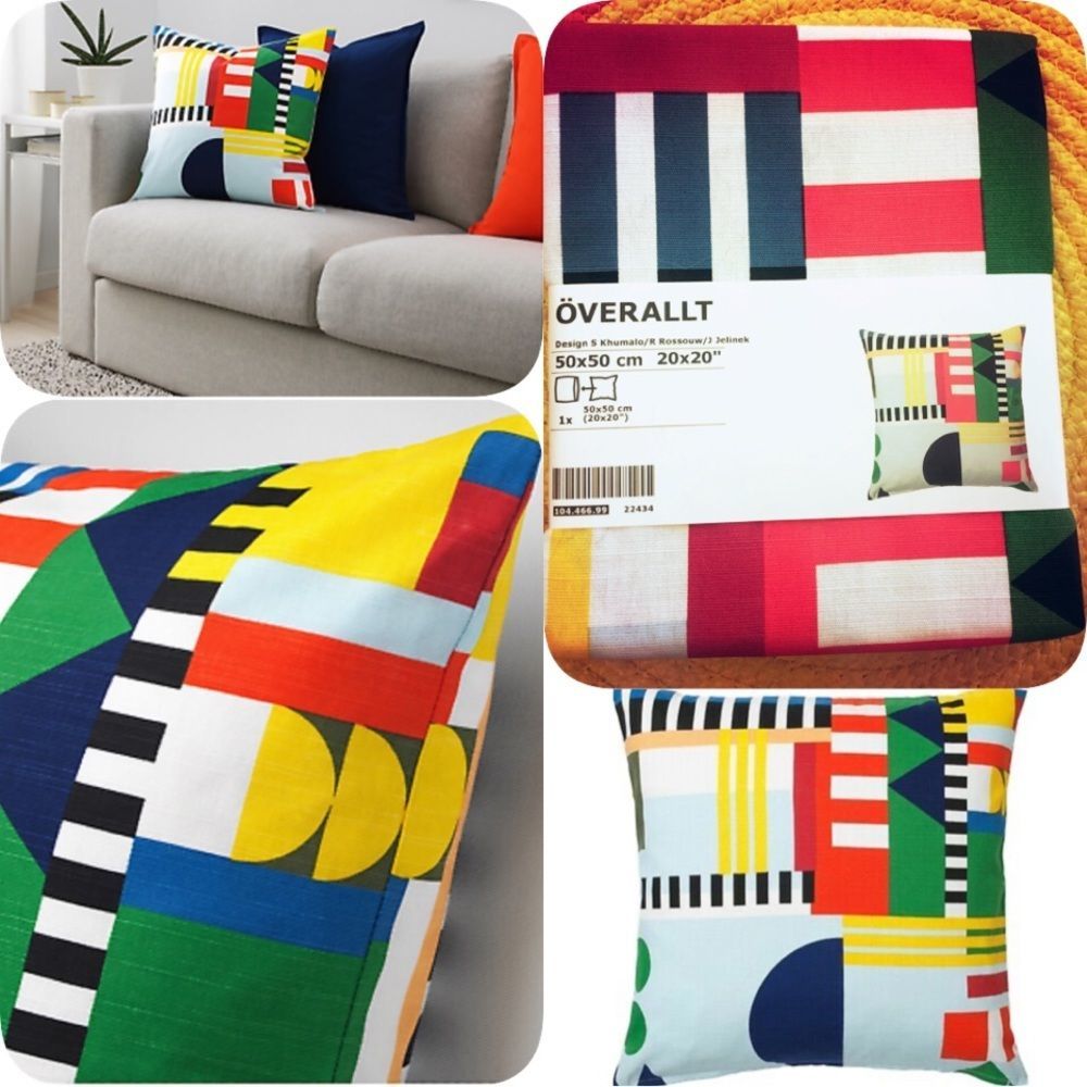 Ikea ÖVERALLT Pillow Cushion Cover 2 choices